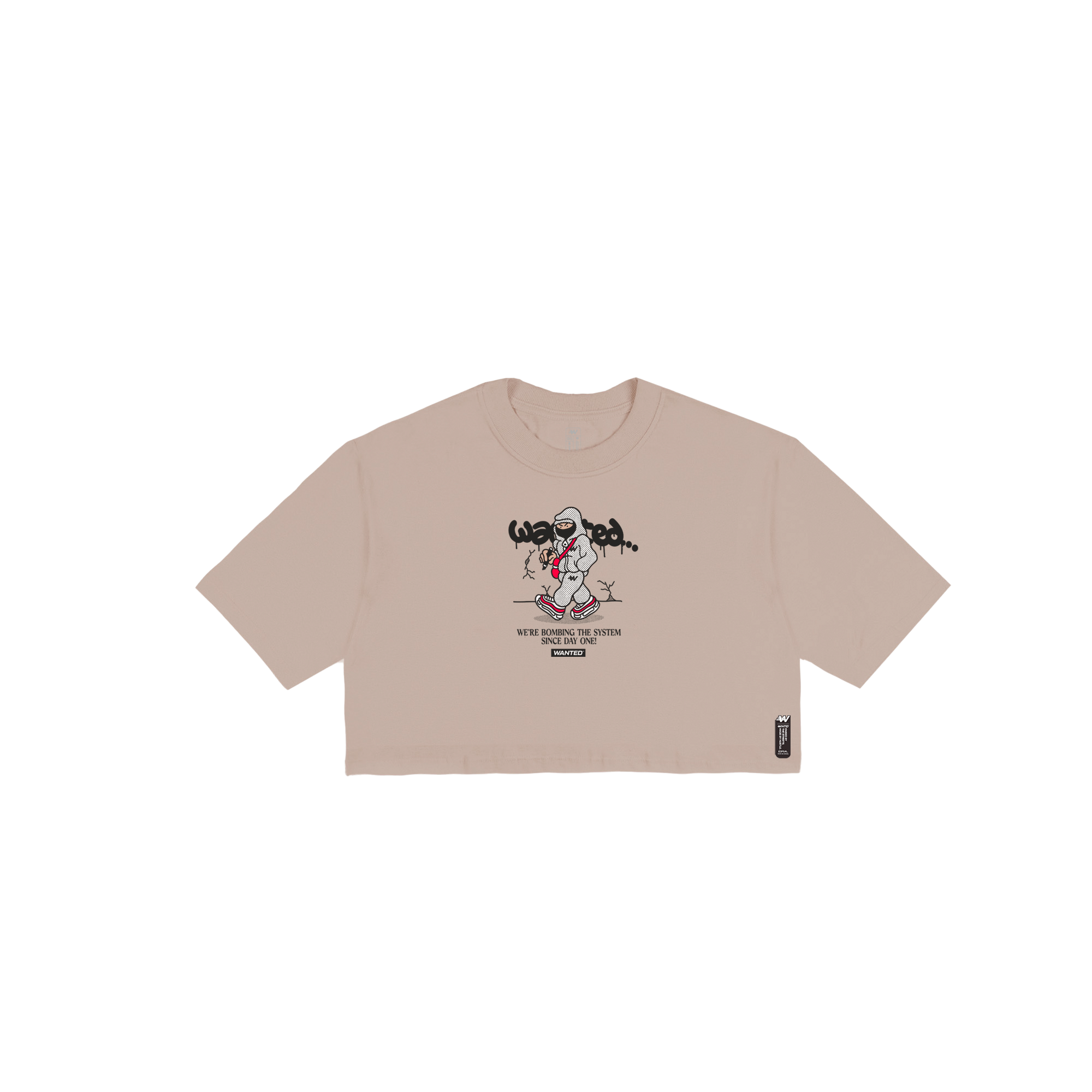 Cropped Lady Back - Bombing The System