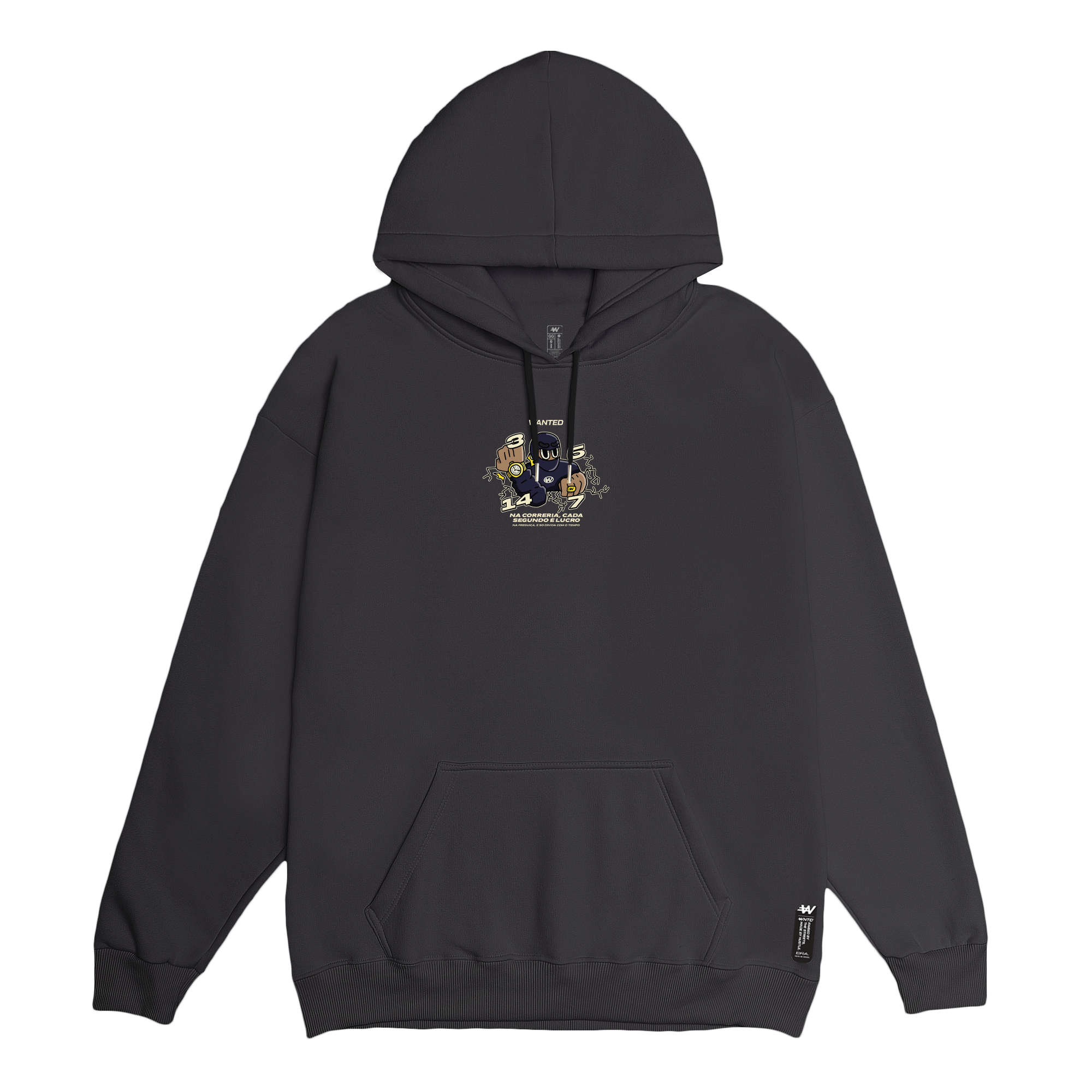 Moletom Canguru Basic Streetwear - Tempus