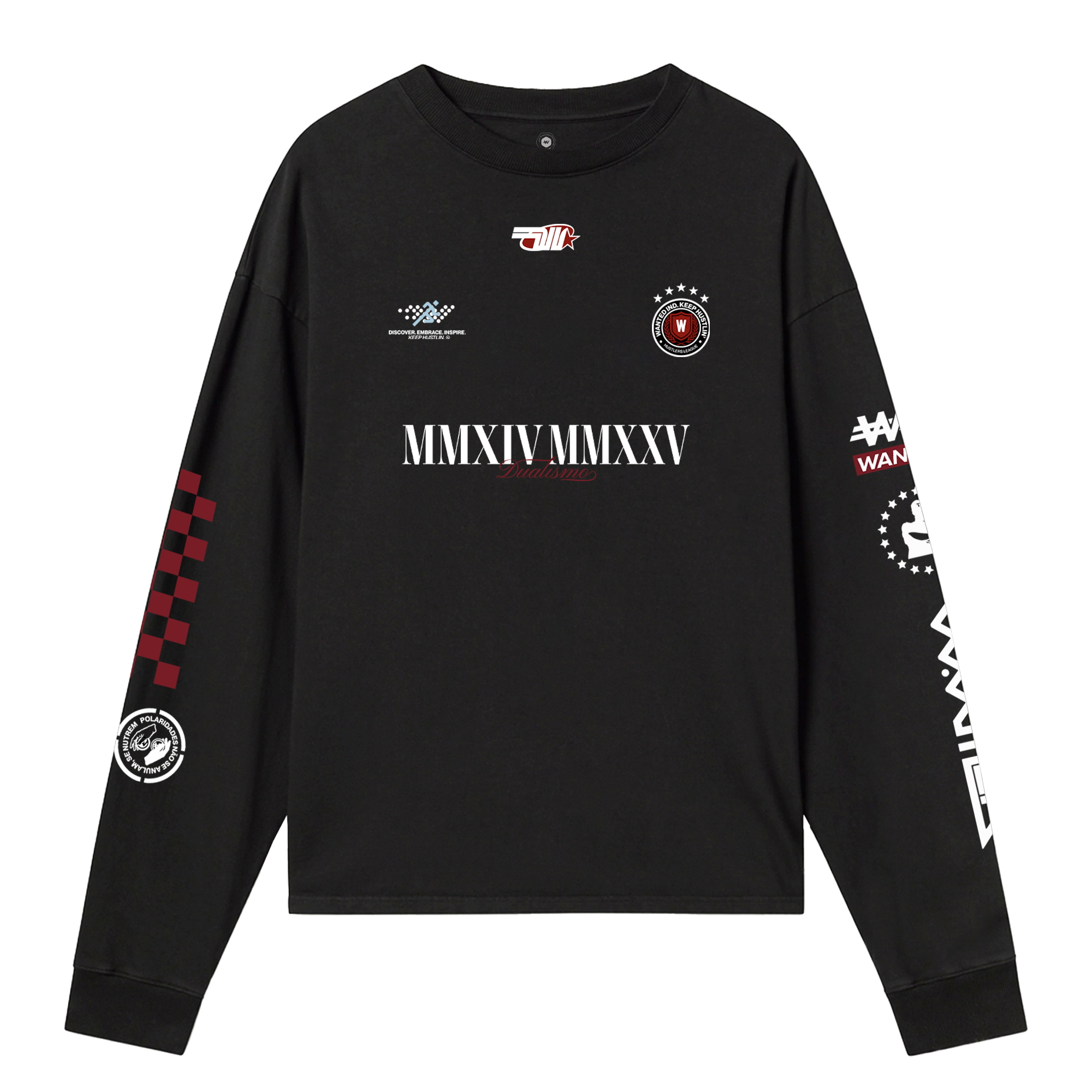 Camiseta Manga Longa Over - Discover