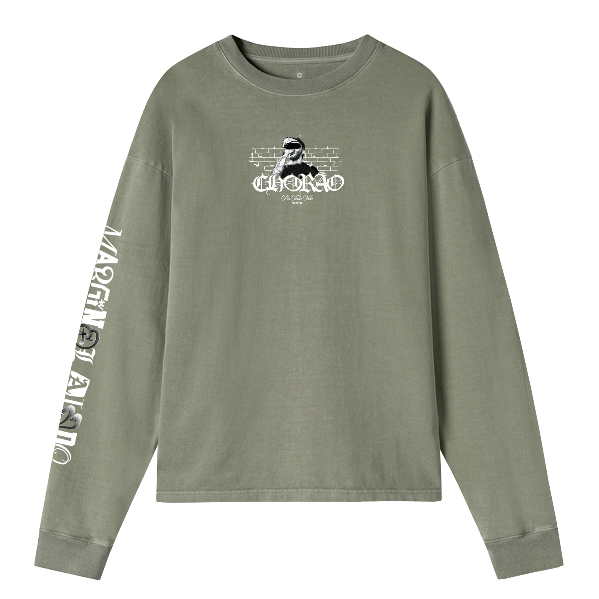 Camiseta Manga Longa Over - Marginal Alado