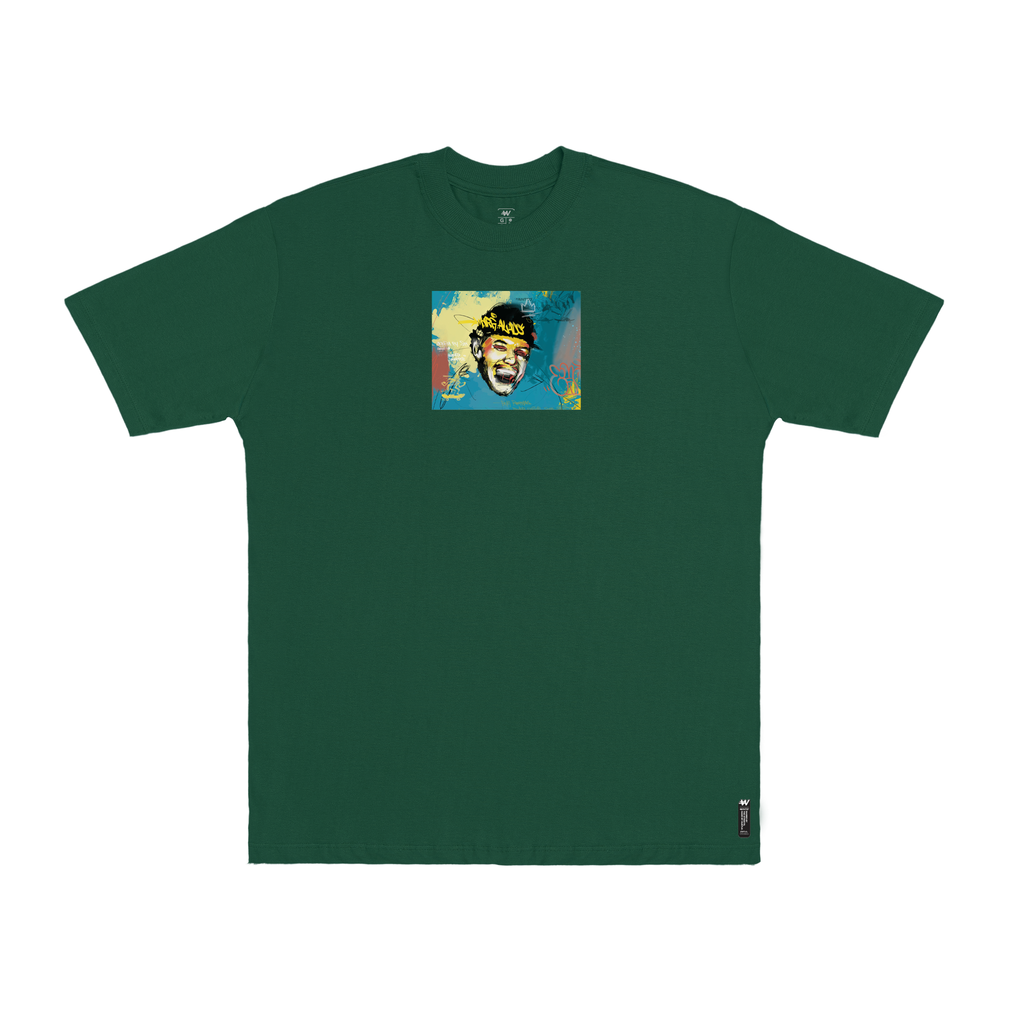 CAMISETA STREETWEAR BASIC - Parede viva — Wanted Ind