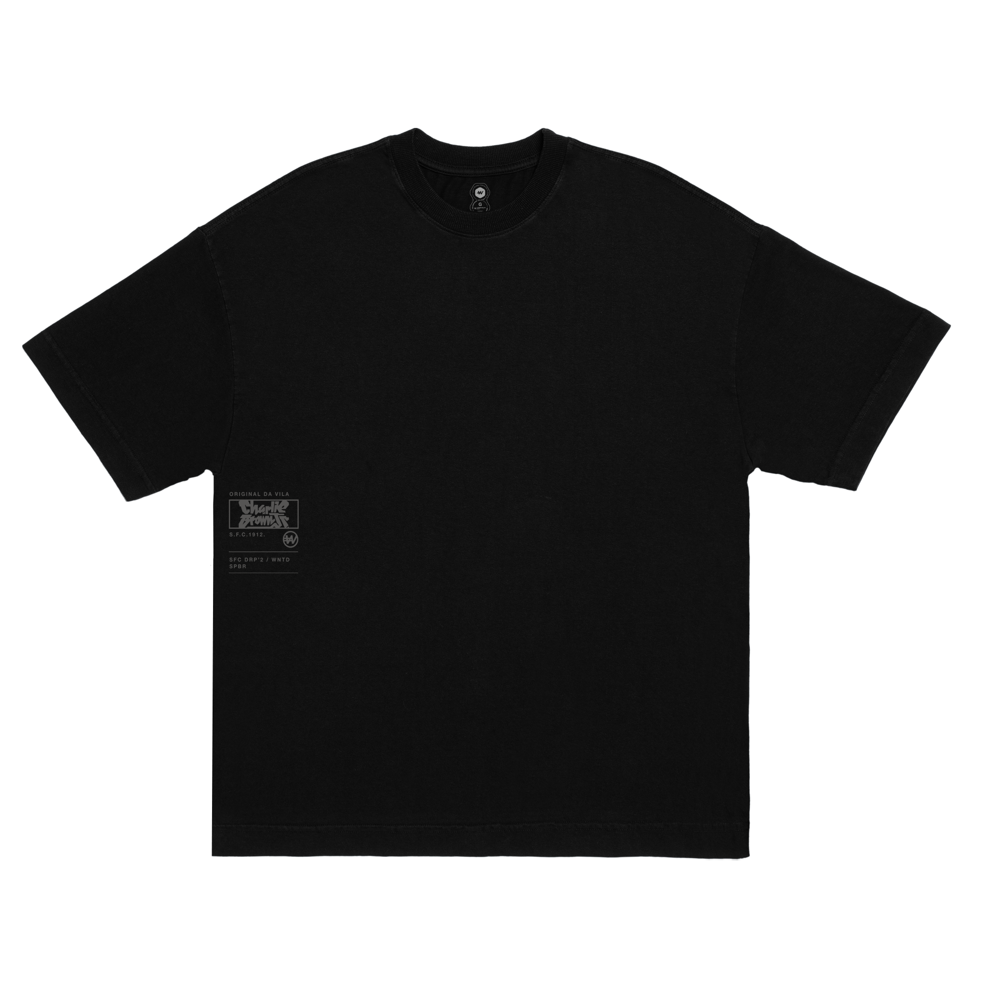 Camiseta Over Box Fit - Eu tenho santo forte