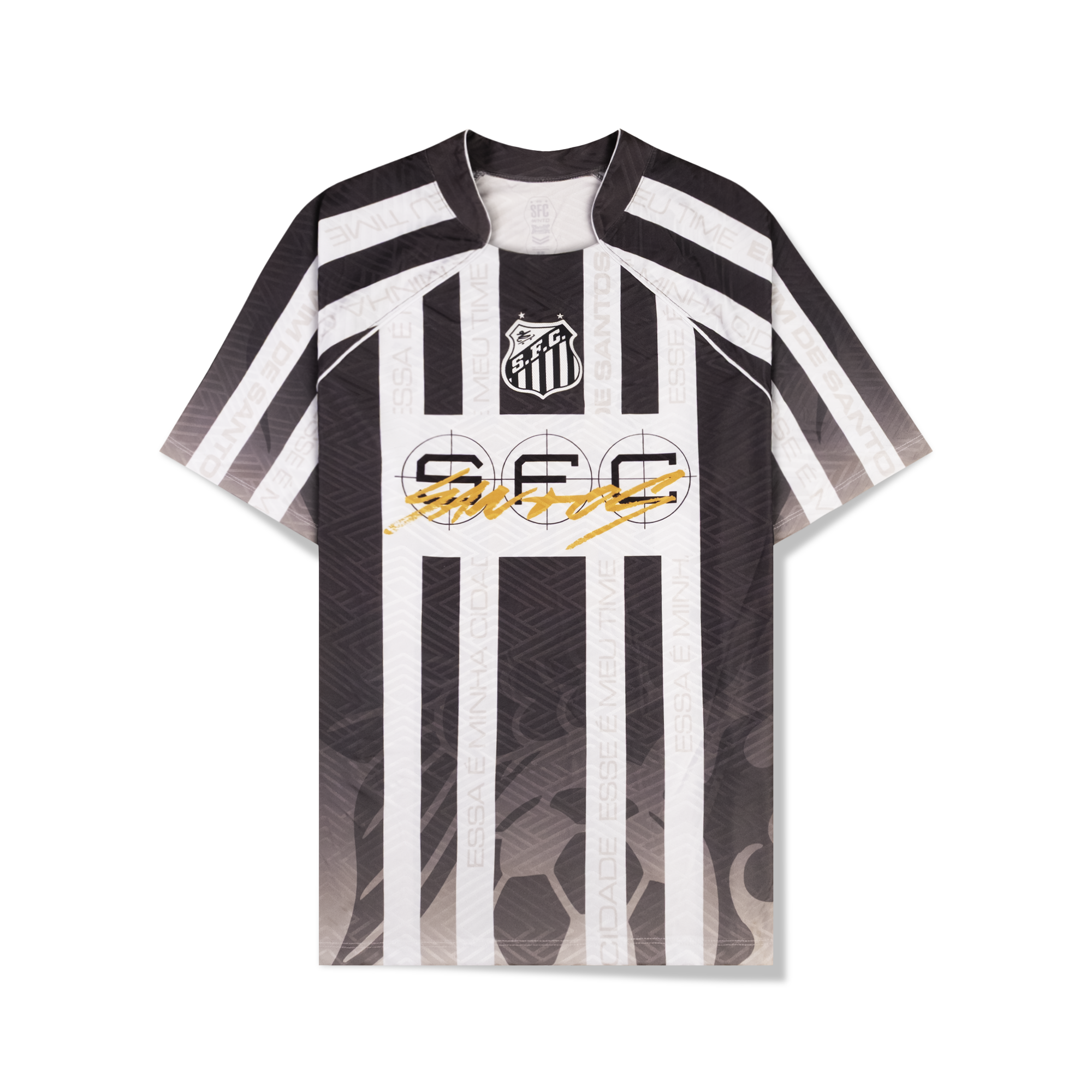 Camiseta Comfort fit - Eu vim de Santos