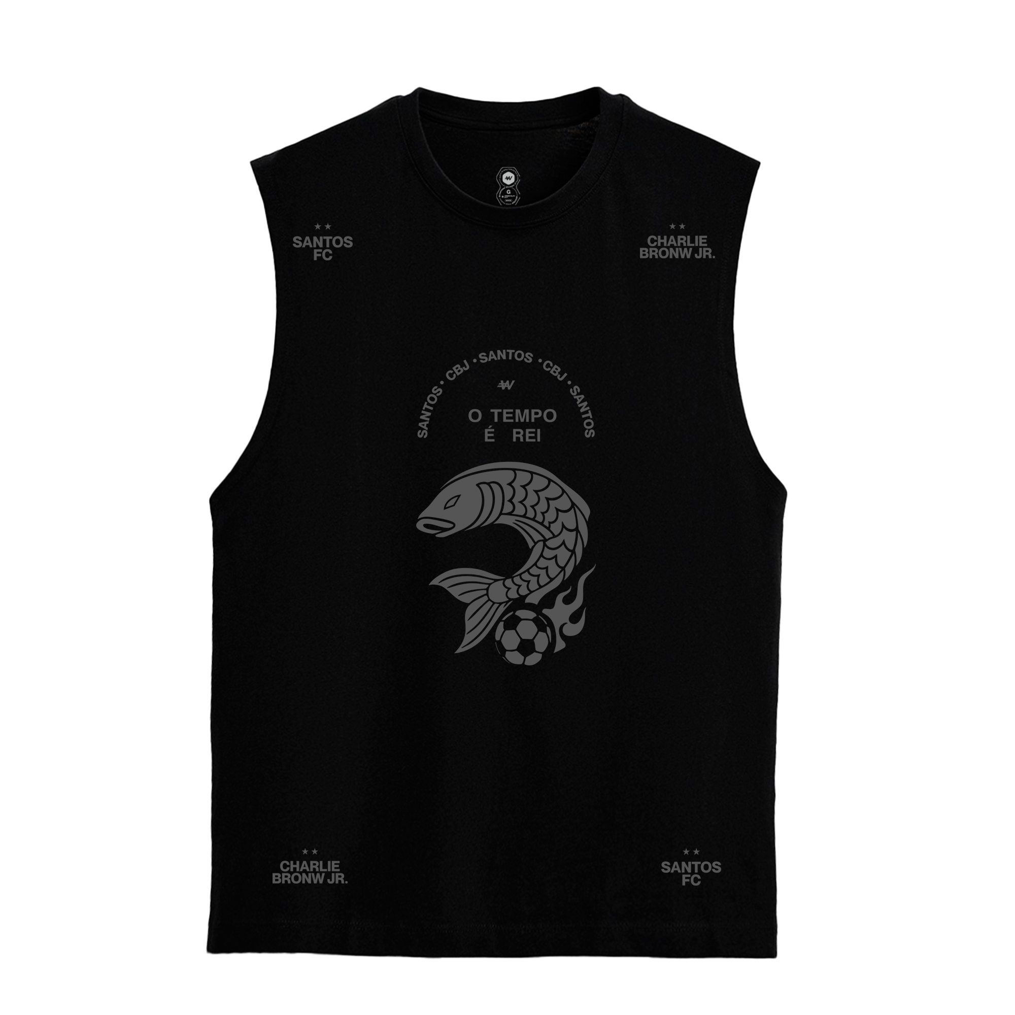 Regata Oversized - O tempo é Rei