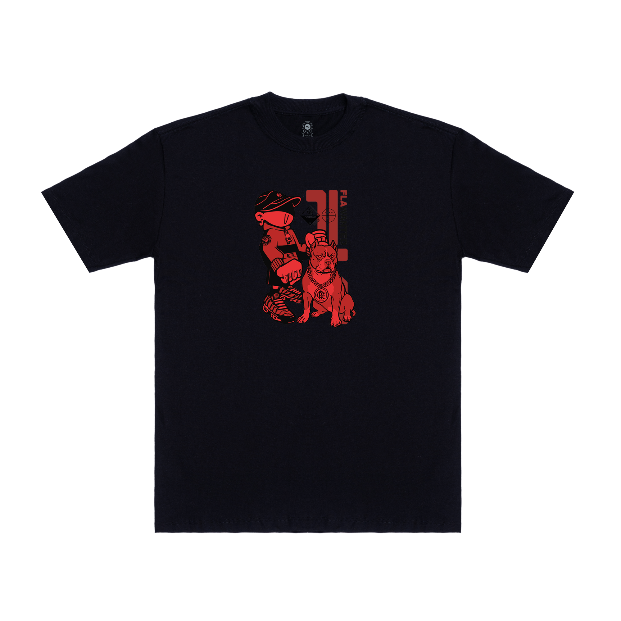 Camiseta Comfort Fit - Pitbull da Gávea