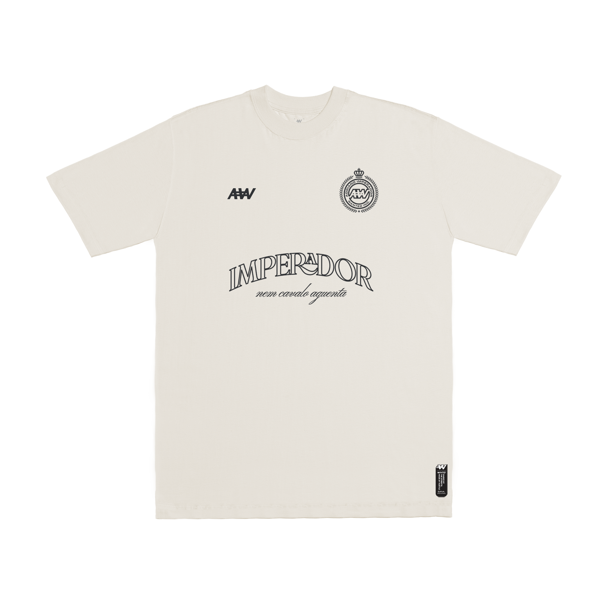 Camiseta Oversized Fit - Nem Cavalo Aguenta