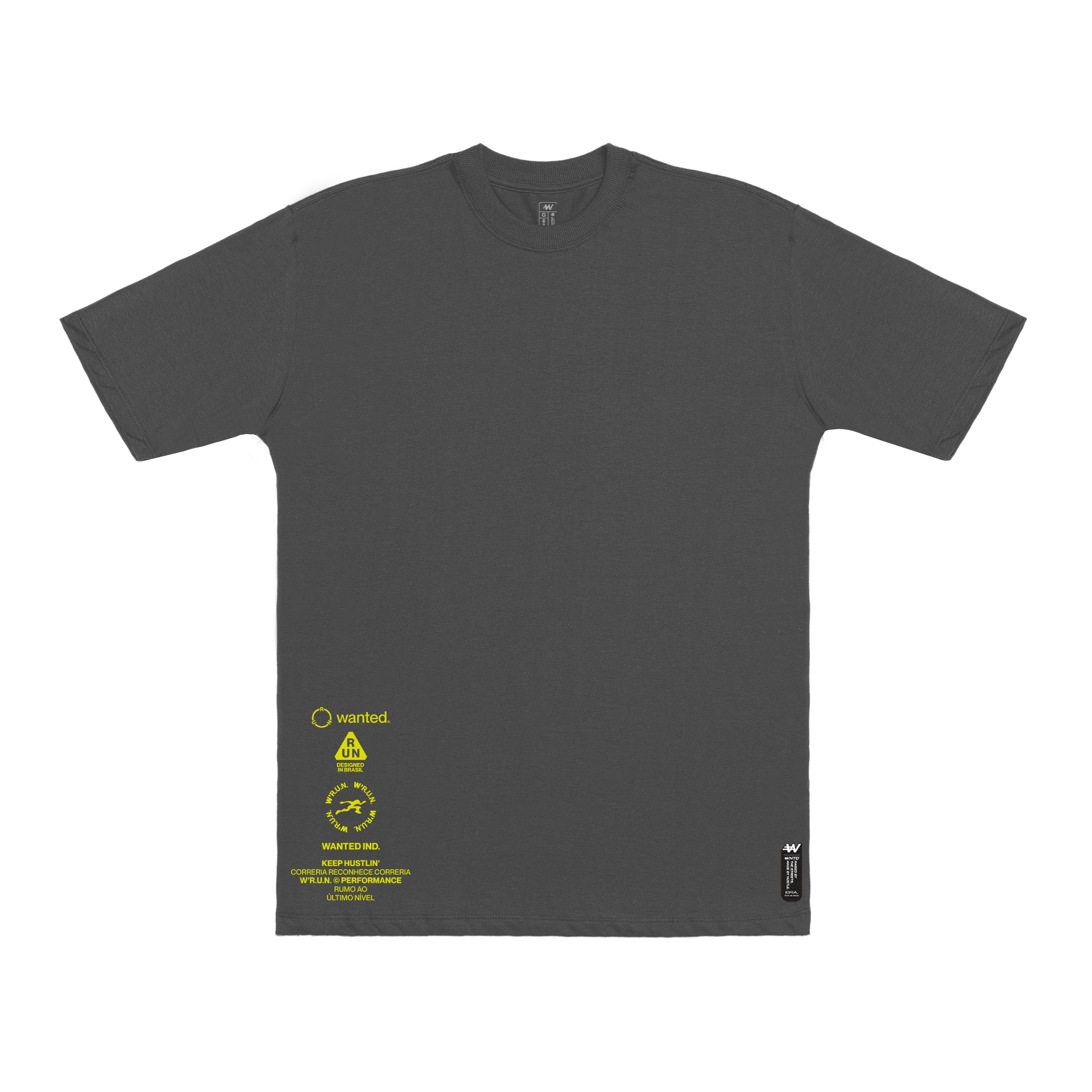 Camiseta Oversized Fit – RUN & HUSTLE