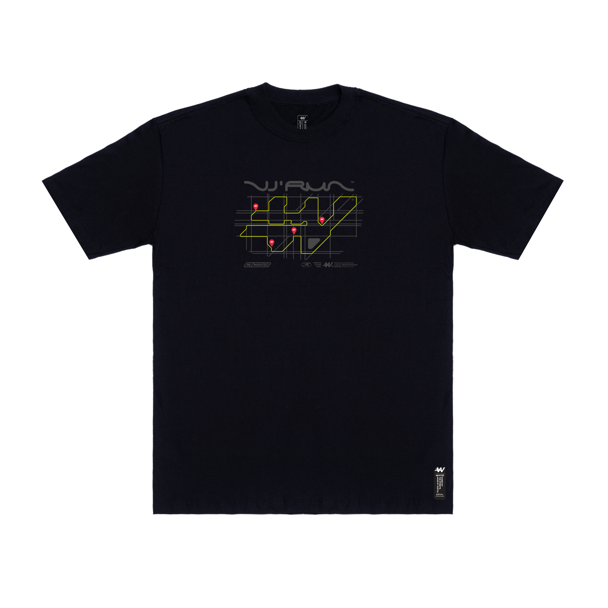 Camiseta Oversized Fit - CIRCUITO W'