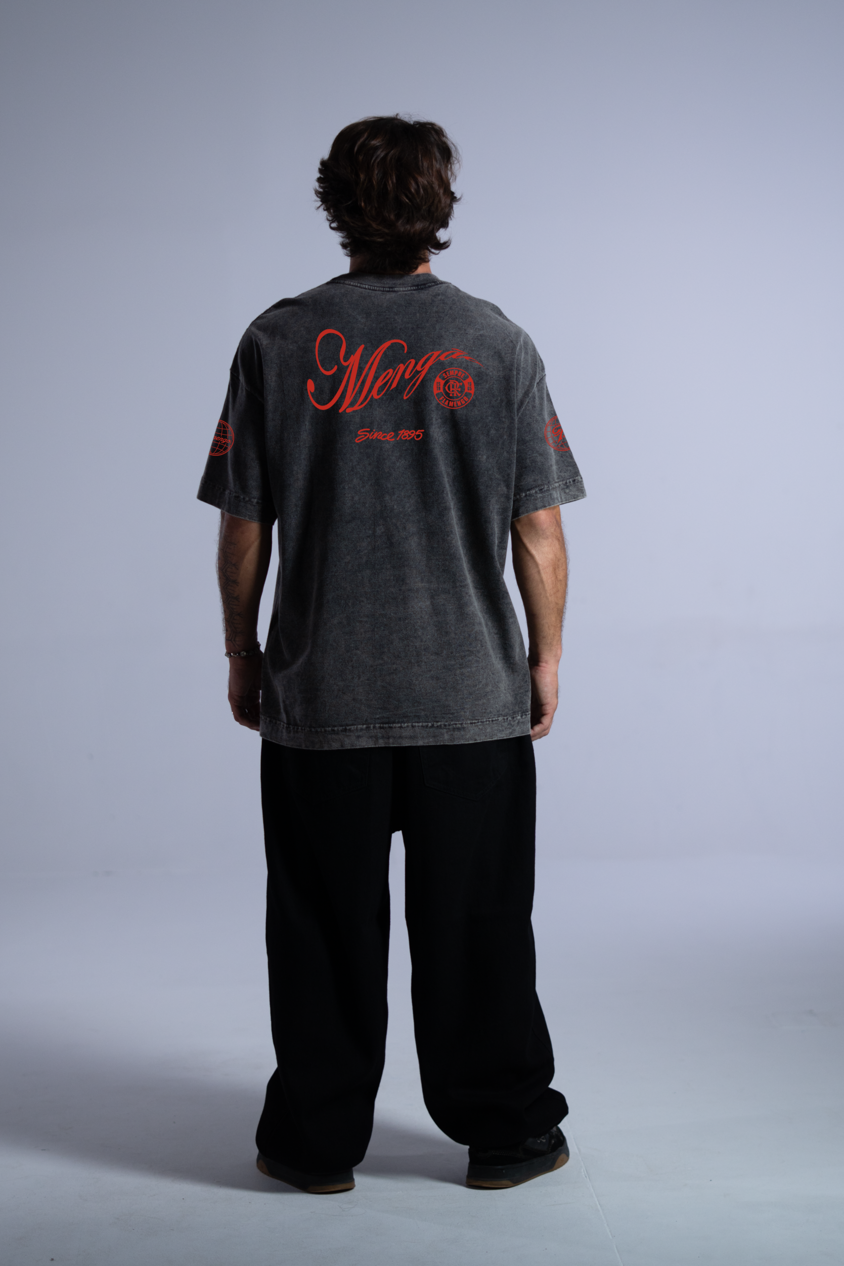 Camiseta Over Box Fit - Pra Cima Deles, Flamengo! - Imagem 4