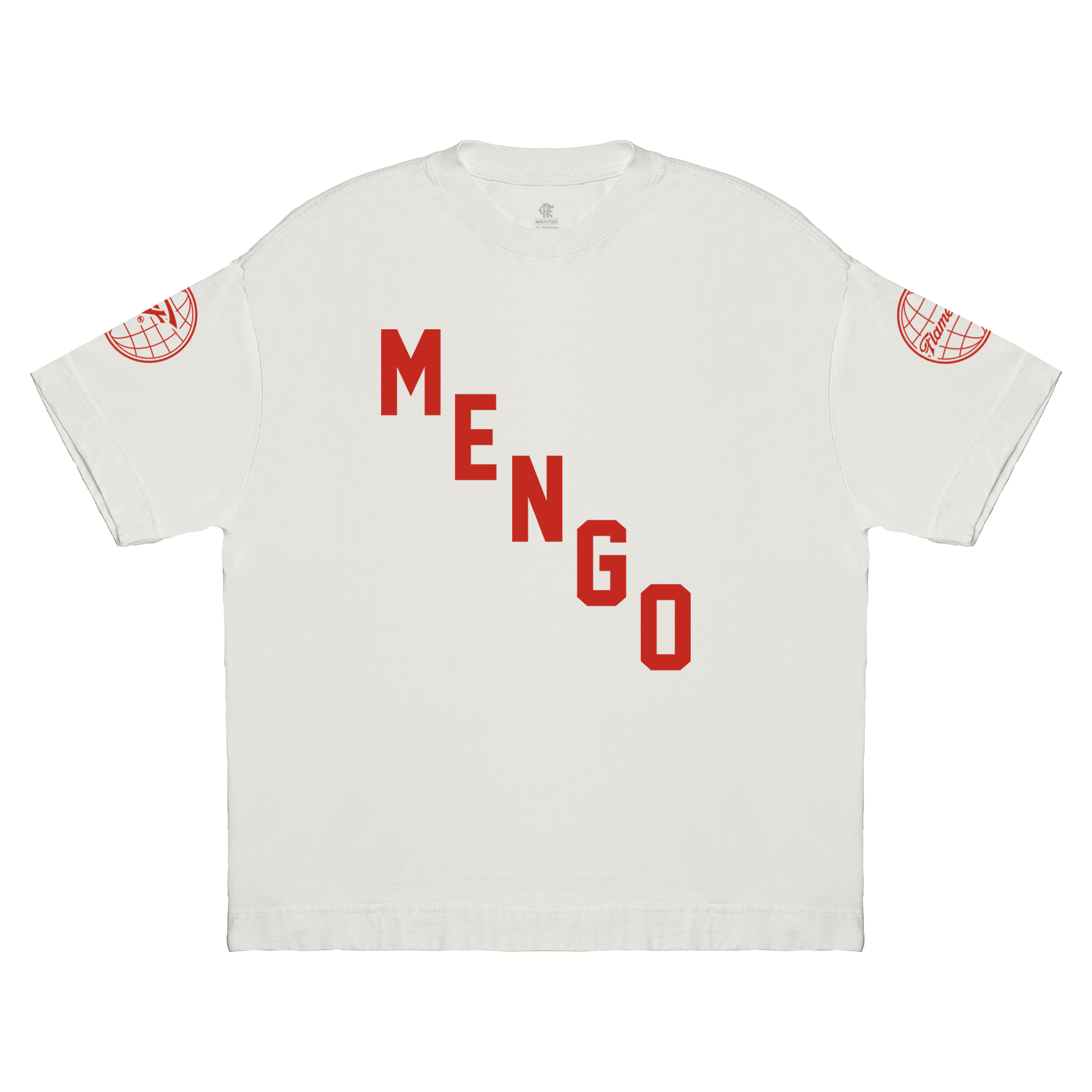 Camiseta Over Box Fit - Pra Cima Deles, Flamengo!