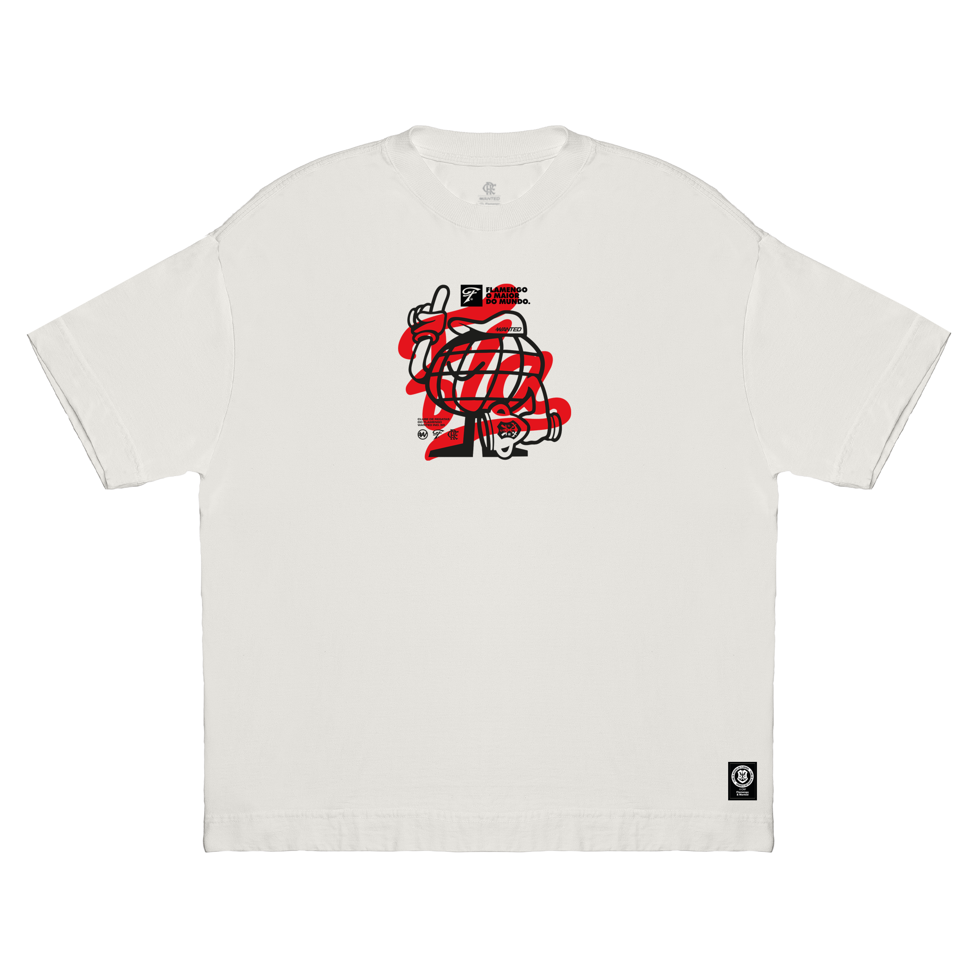 Camiseta Over Box Fit - O Maior do Mundo