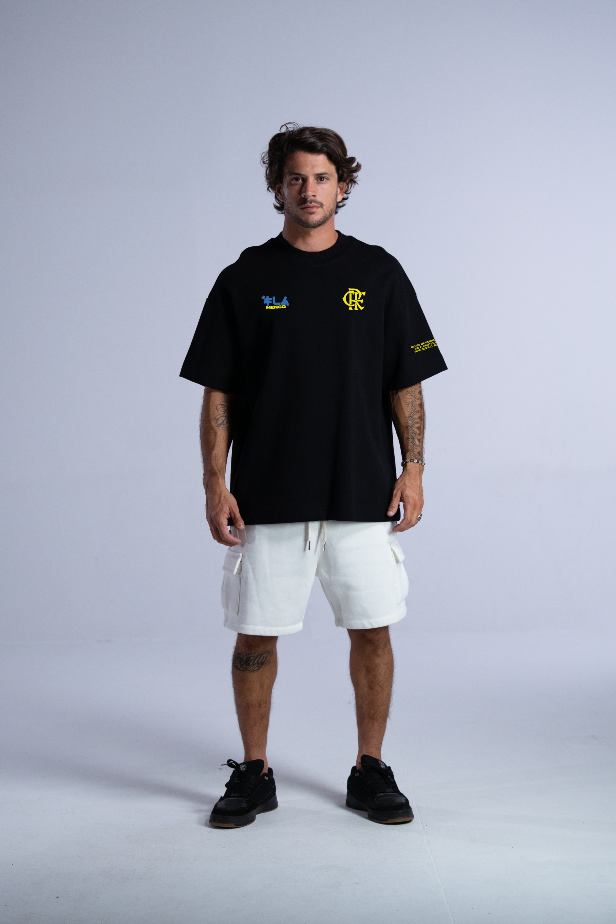 Camiseta Over Box Fit - Dá-lhe Mengo