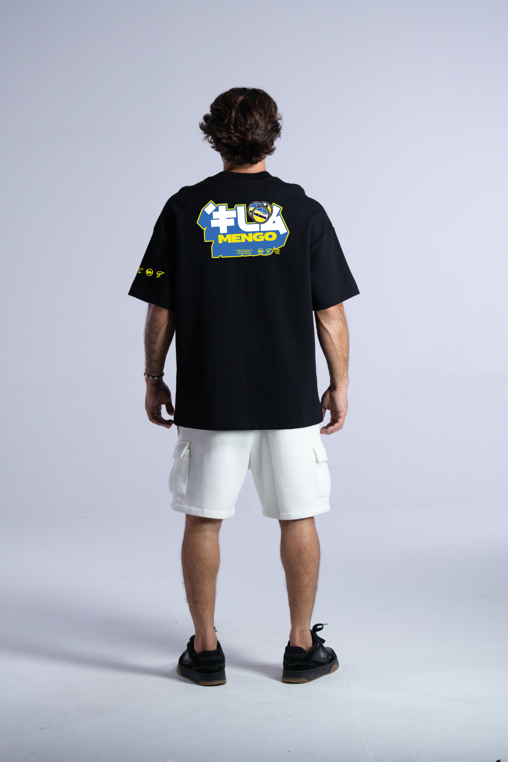 Camiseta Over Box Fit - Dá-lhe Mengo - Imagem 2