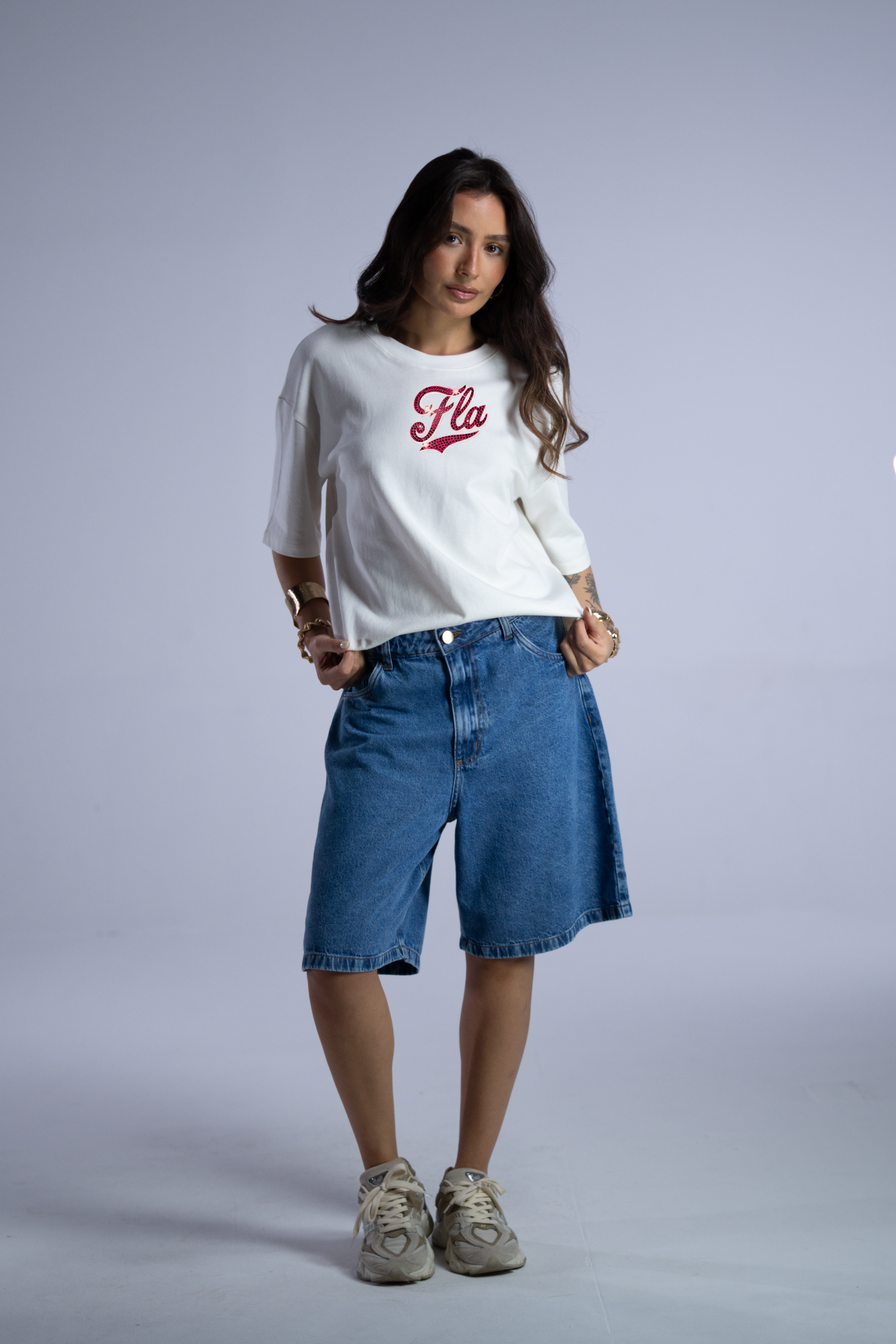 Top Cropped Over Feminino - Brilho da Nação - Imagem 2