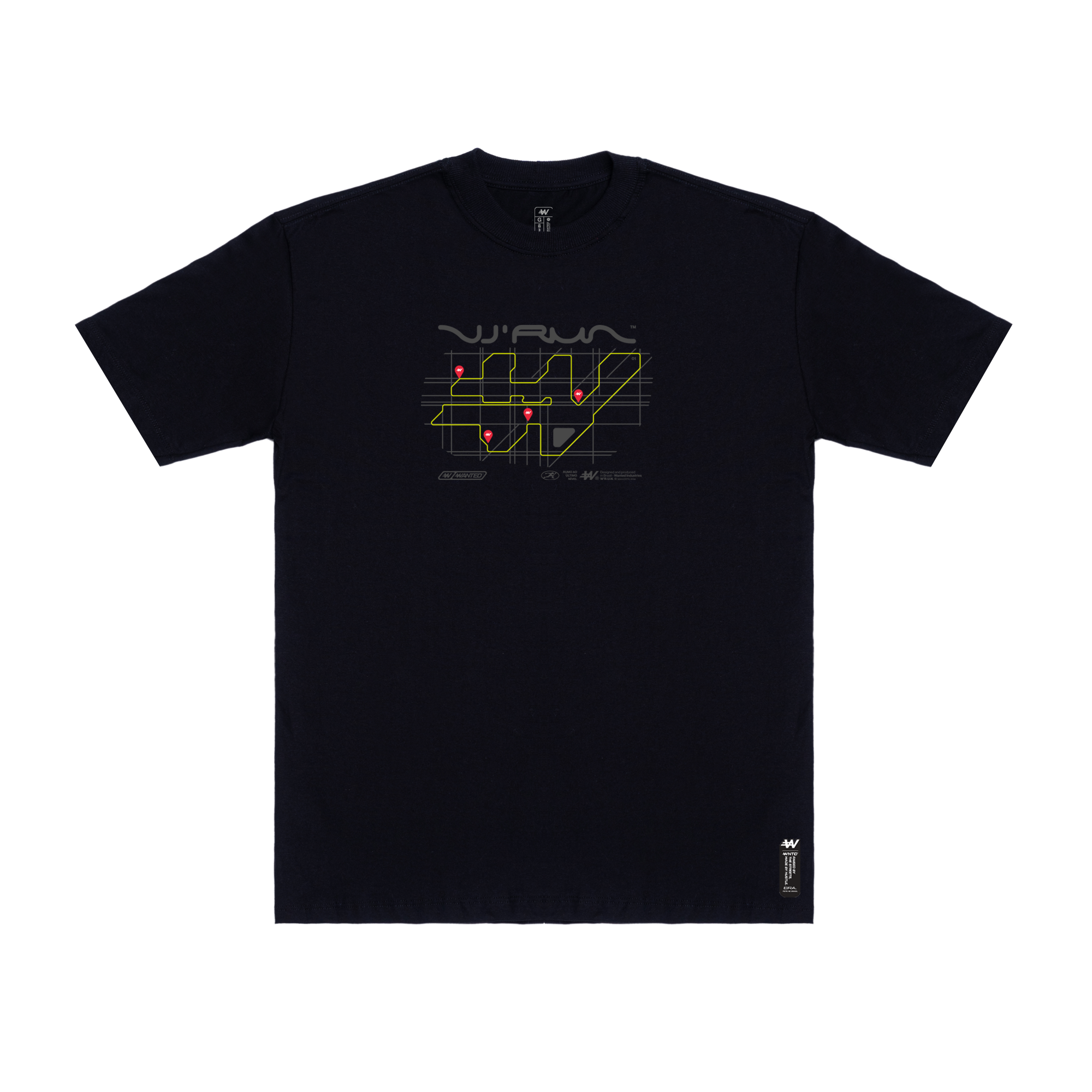 Camiseta Oversized Fit - CIRCUITO W'
