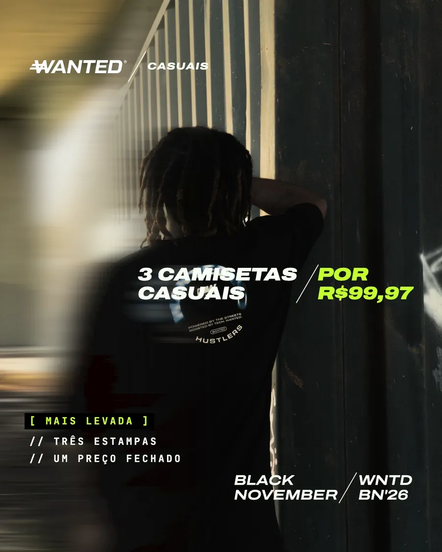 3 CAMISETAS CASUAIS